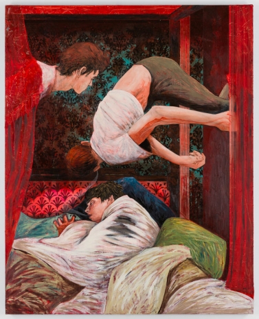 Hernan Bas, Nightmare (talking in your sleep), 2024 , Galerie Peter Kilchmann