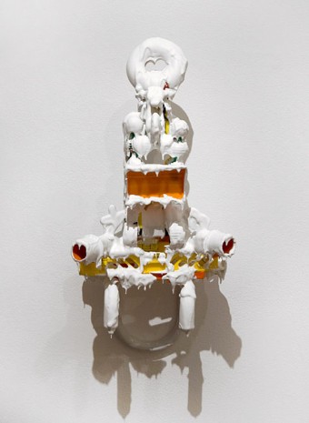 Teppei Kaneuji, White Discharge (Built-up Objects #26), 2013, Roslyn Oxley9 Gallery