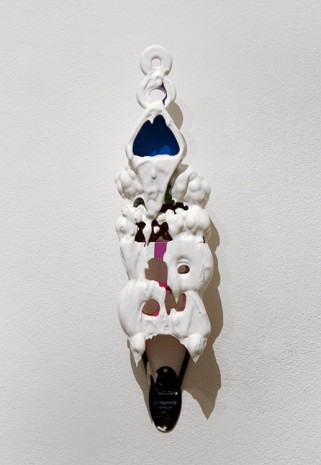 Teppei Kaneuji, White Discharge (Built-up Objects #27), 2013, Roslyn Oxley9 Gallery