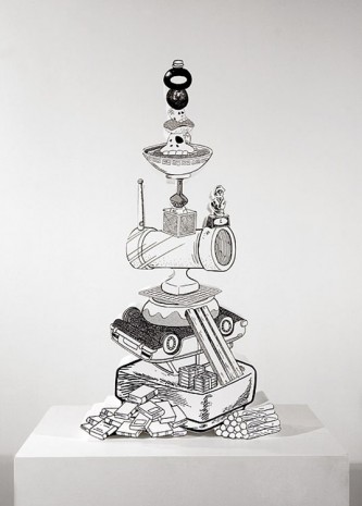 Teppei Kaneuji, Games, Dance & the Constructions (Sculpture of AKATSUKA), 2011, Roslyn Oxley9 Gallery