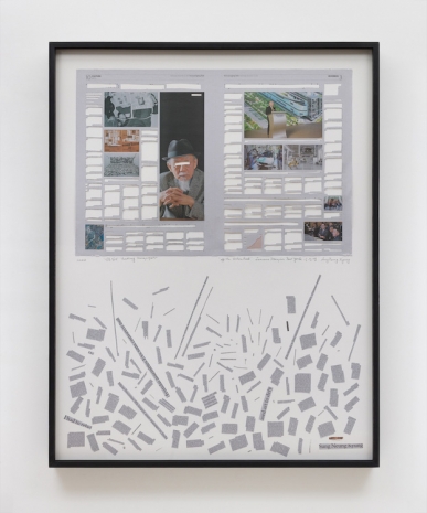 Sung Neung Kyung, Reading newspaper, 2024 , Lehmann Maupin