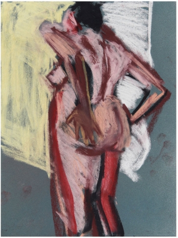 Chantal Joffe , Self-Portrait After the Bath (After Degas) IV, 2015-2020 , Galleri Bo Bjerggaard