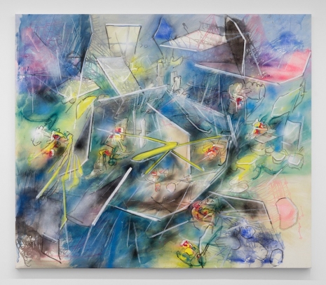 Roberto Matta, La lumière sonore, 1984, Galerie Mitterrand