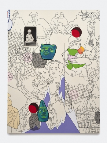 Caitlin Keogh, Procession Painting, Workers and Sisters, 2024 , Bortolami Gallery