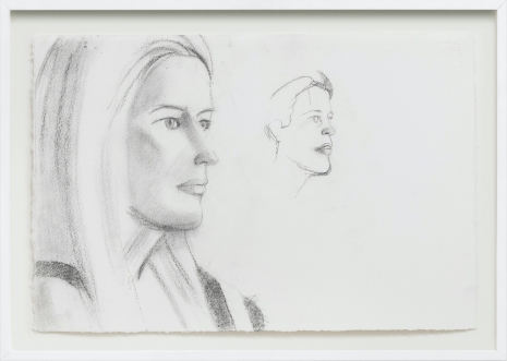 Alex Katz, Jessica and Roan, 1997 , Monica De Cardenas