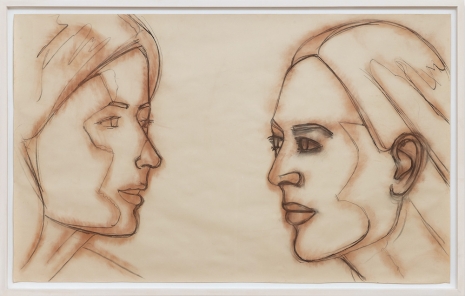 Alex Katz, Yvonne and Carmen, 1996 , Monica De Cardenas