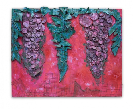 Thornton Dial, Strange Fruit: Alabama Grapes, 2003 , Hauser & Wirth