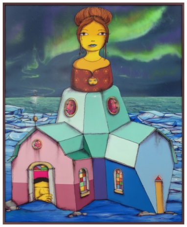 OSGEMEOS, Valkyries, 2024 , Lehmann Maupin