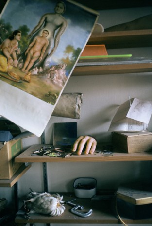 Peter Hujar , Shelf With Hand, 1967/2010 - 1967, Printed 2010, Maureen Paley