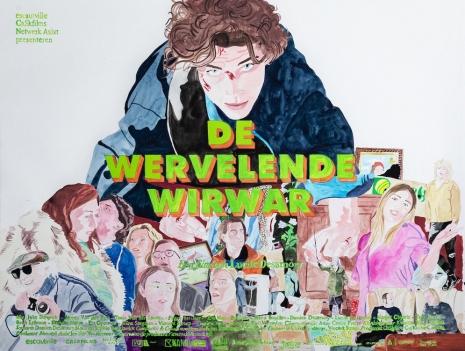 Lucile Desamory, Film poster, De Wervelende Wirwar, 2024, Ellen de Bruijne PROJECTS