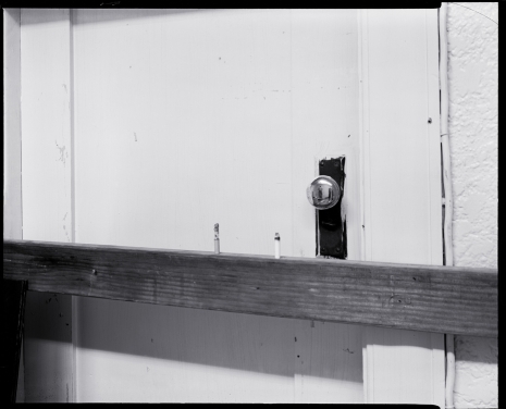 James Welling, Jack Goldstein’s studio wall, third floor, the Pacific Building, 1977 , Galerie Buchholz