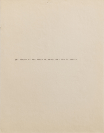 Jack Goldstein, Untitled (writings), c. 1978 , Galerie Buchholz