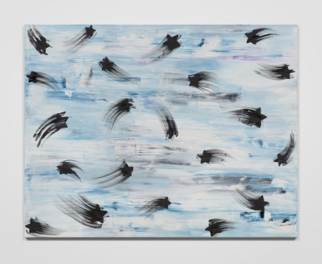 Gary Simmons, Icy Blue Dreams, 2024 , Hauser & Wirth