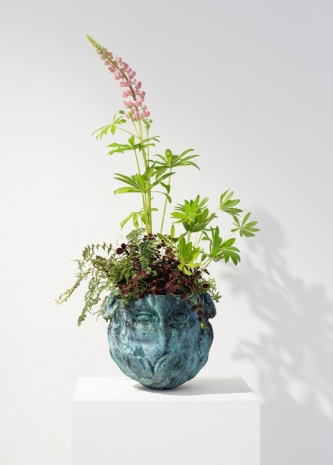 Iván Argote, Wild Flowers, Augustus: A Head, 2024 , Perrotin