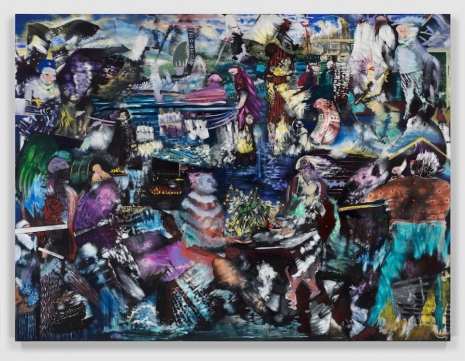 Ali Banisadr, Still-Life, 2024, Perrotin