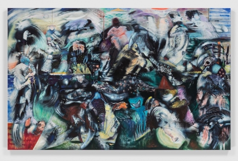 Ali Banisadr, The Fortune Teller, 2024, Perrotin