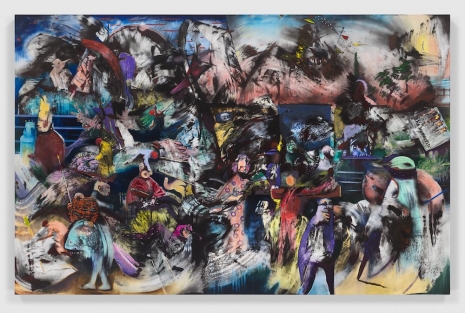 Ali Banisadr, The Land of Miracles, 2024, Perrotin