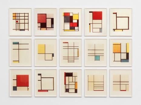 Sherrie Levine, After Piet Mondrian: 1-15, 1983 , Galerie Buchholz