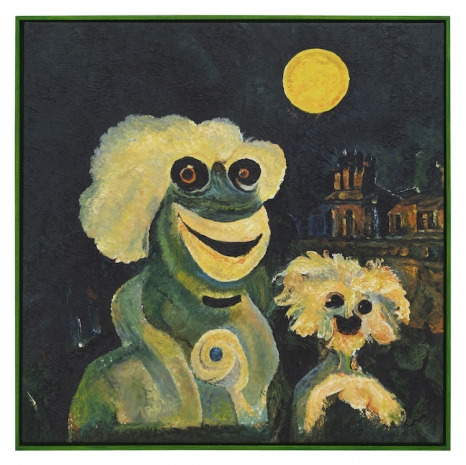 Fabian Marti ⁠, Frog and Dog (le portrait), 2023 , Galerie Peter Kilchmann