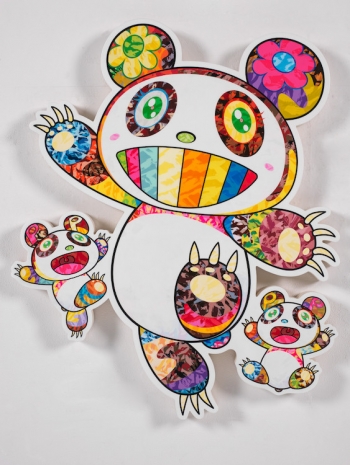 Takashi Murakami , Panda Parent and Cubs, Yay!!, 2024 , Gagosian