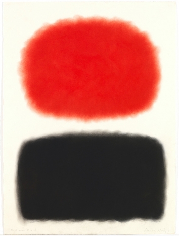 David Nash, Red Over Black, 2024 , Galerie Lelong & Co.