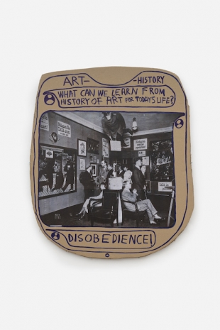 Thomas Hirschhorn, Art-History-Plaque VI, 2024 , Galerie Chantal Crousel