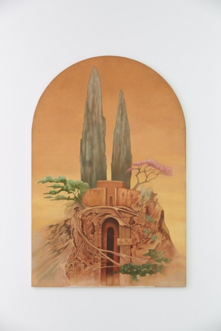 Frédéric Pardo, Paysage, 1986, Loevenbruck