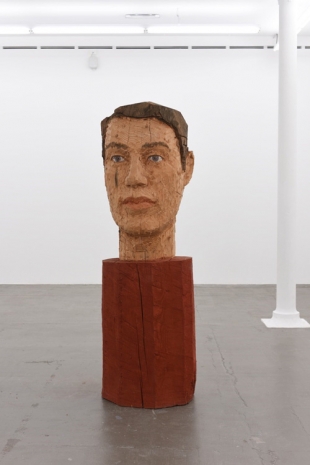 Stephan Balkenhol , Grosser Kopf, 2007 , KETELEER GALLERY