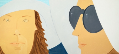 Alex Katz, Katherine and Elizabeth, 2012 , López de la Serna centro de arte contemporáneo