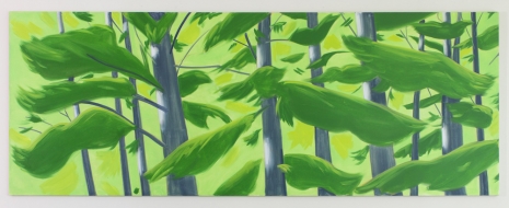 Alex Katz, White pine # 2, 2003 , López de la Serna centro de arte contemporáneo