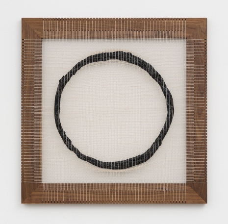 Analia Saban , Circle (Black), 2024 , Tanya Bonakdar Gallery