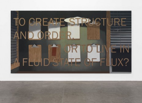 Andrea Zittel, To Create Structure and Order or to Live in a Fluid State of Flux?, 2013, MASSIMODECARLO
