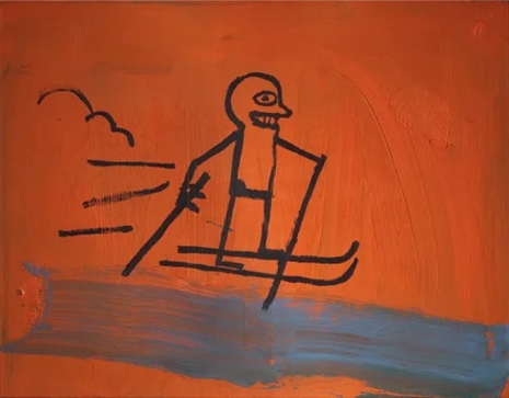 Jean-Michel Basquiat, Skifahrer, 1983, Hauser & Wirth