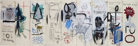 Jean-Michel Basquiat, The Dutch Settlers, 1982 , Hauser & Wirth