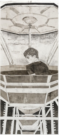 Hernan Bas , Melancholy (merry-go-round), 2024 , Galerie Peter Kilchmann