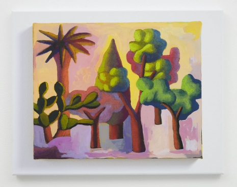 Jonathan Monk , Untitled (Trees) LXI, 2019 , Casey Kaplan