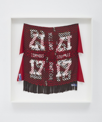 Brian Jungen , Blanket no. 3, 2008 , Casey Kaplan