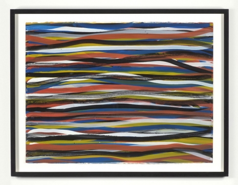 Sol LeWitt , Horizontal Brushstrokes, 1995 , Alfonso Artiaco