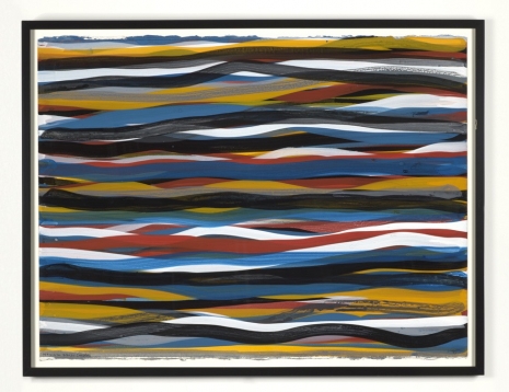 Sol LeWitt , Horizontal Brushstrokes, 1994 , Alfonso Artiaco