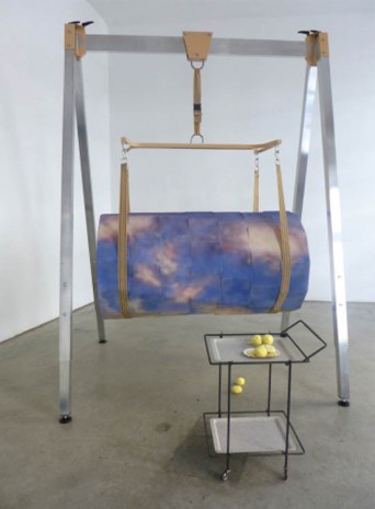 Gabriele Edlbauer, Radler, 2013, Christine Koenig Galerie