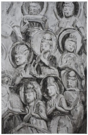 Shi Zhiying, Goddesses of Music 伎乐天众, 2013, James Cohan Gallery