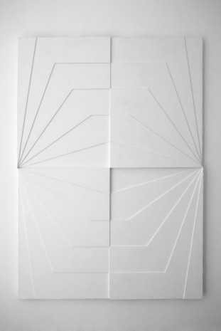 Florian & Michael Quistrebert, White Gradient I (2), 2012-2013, Galerie Crèvecoeur
