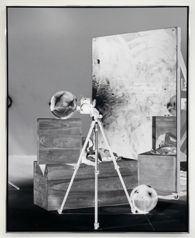 Paul Mpagi Sepuya, Night Studio Mirror Negative (_DSF0832), 2024, Bortolami Gallery