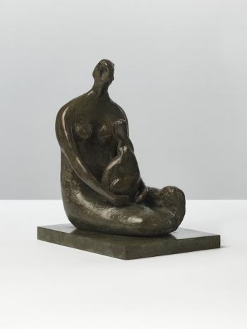 Henry Moore, Seated Woman Holding Child, 1982 , Gagosian