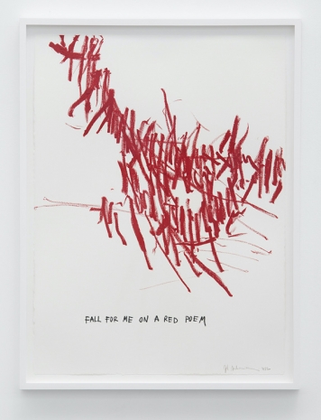 Joël Andrianomearisoa , FALL FOR ME ON A RED POEM, 2022 , Sabrina Amrani