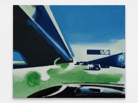 Wilhelm Sasnal, Highway Underpass, 2024, Anton Kern Gallery