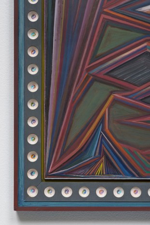 Zach Harris, Wheel in Picture Light (detail), 2011-2013, David Kordansky Gallery