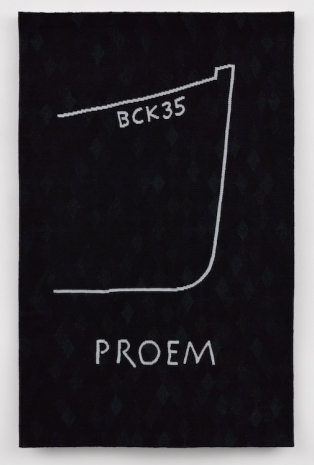 Ian Hamilton Finlay, Proem 1, 1998 (with Ron Costley) , Victoria Miro