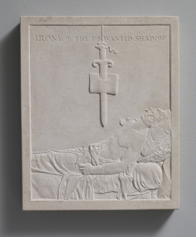 Ian Hamilton Finlay, Irony n. The Unwanted Shadow, 1991 , Victoria Miro