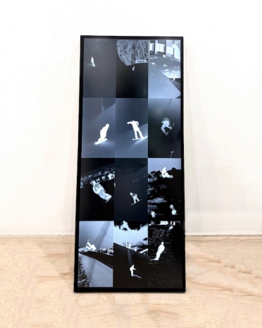 Ari Marcopoulos , Black Snow III, 2024 , galerie frank elbaz